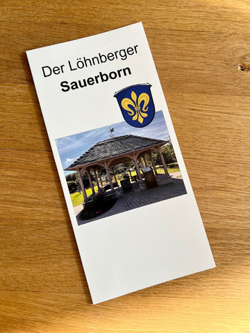 Gemeinde bringt Flyer über den Löhnberger Sauerborn heraus